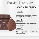 Cách S? D?ng Mút trang ?i?m Horus Coffee Make Up Sponge