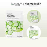 M?t N? chi?t xu?t d?a leo THE FACE SHOP Real Nature Cucumber Face Mask 20g - TF000004 - Rosslyn