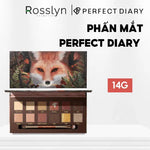 B?ng ph?n m?t Perfect Diary 12 ô Red Fox n?i ??a trung